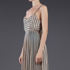 Giada Forte Striped Silk Sundress